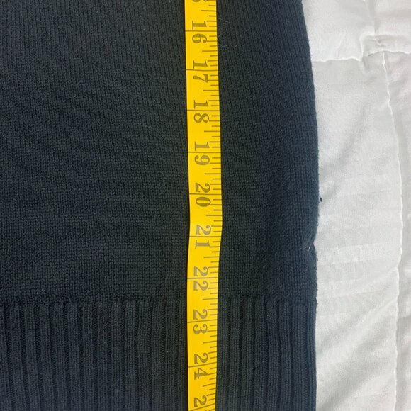 Dockers Men’s 1/4 Zip Cotton Sweater – Black – Medium - Picture 12 of 14